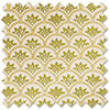 Land & Shore Dawn, Ochre - Twist&Fit Roman Blind